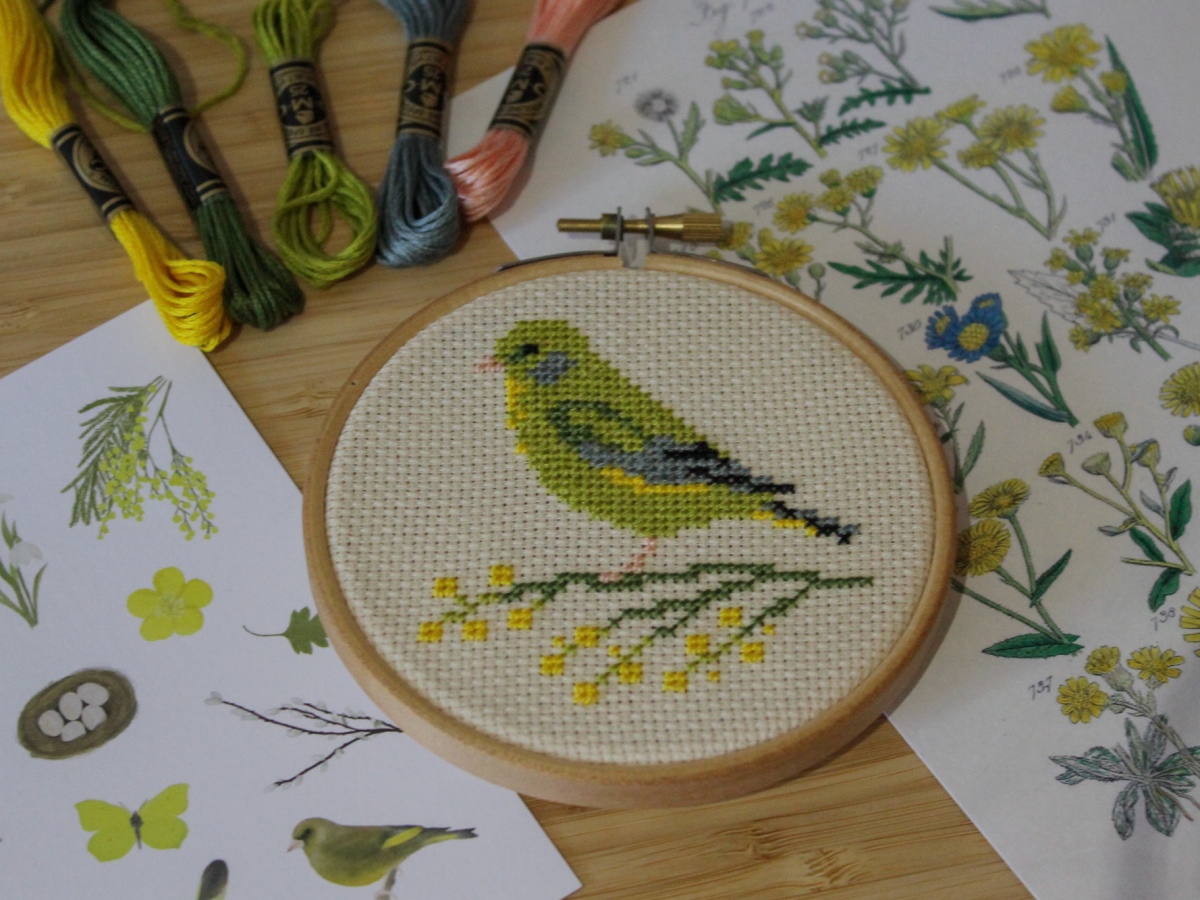 Craftpod Spring 2021 – Cross-Stitching for the first time